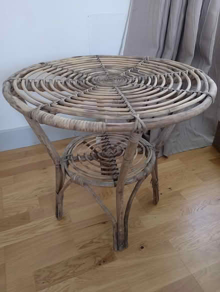 Photo of free Cane outdoor/indoor table (Tetbury) #2