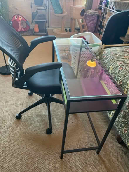 Photo of free IKEA VITTSJÖ Laptop table & stand (Parkview West) #4