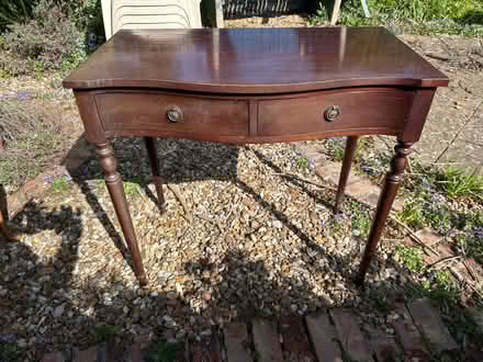 Photo of free Regency style solid wood console / desk (Whoberley CV5) #2