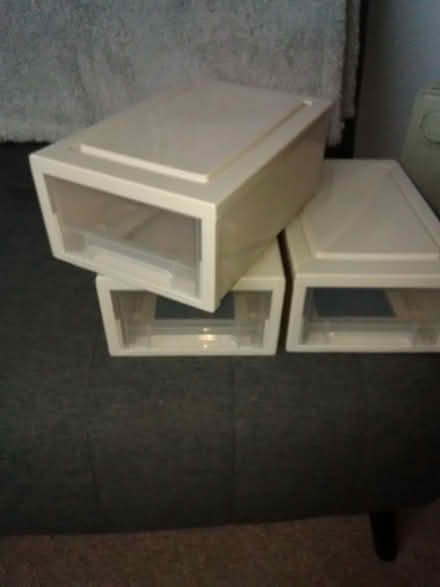 Photo of free 3 almost new, not been used storage boxes (Heacham PE31) #3