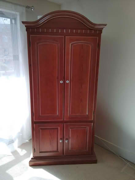 Photo of free Tall TV Cabinet with Doors (Green Lake Area Seattle) #1