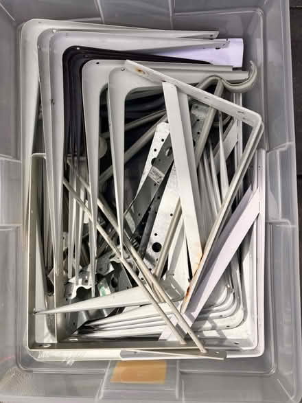 Photo of free Miscellaneous shelf brackets (Redwood City) #1