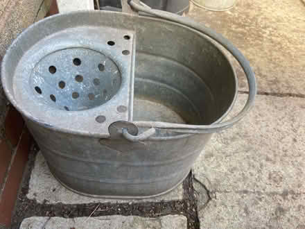 Photo of free Galvanised metal mop bucket (Solihull B91) #2