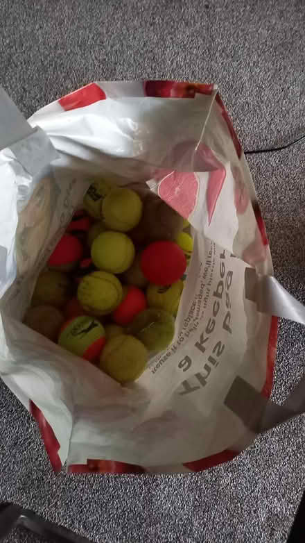 Photo of free Bag of tennis balls for dogs (Swineshead, PE20) #1