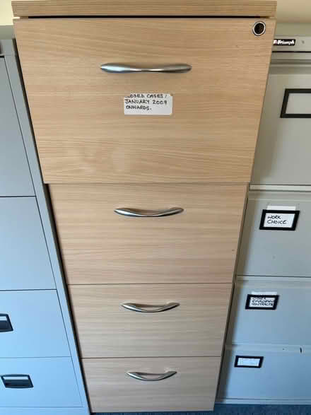 Photo of free Wooden filing cabinets (Penwortham PR1) #1