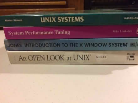 Photo of free UNIX books (West San Jose near Cupertino) #1