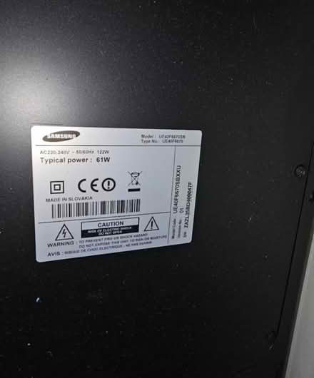 Photo of free Samsung 40" TV (Herne Hill, SE24) #4