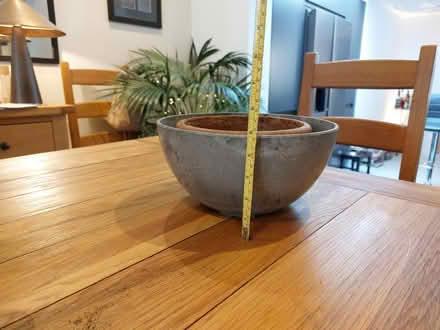Photo of free Round plant pot & cover (BA2) #1