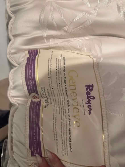 Photo of free King size Reylon mattress 150x200 (Wybourn S2) #2