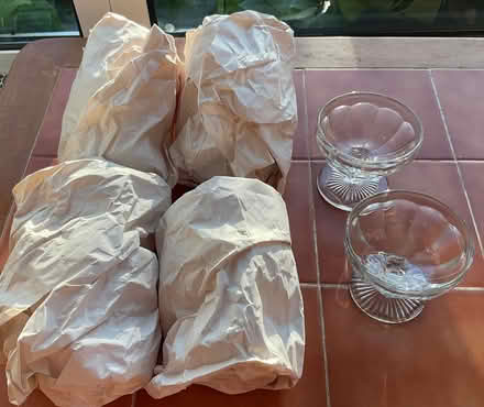 Photo of free Glass coupe dishes (Letchworth , Lordship area SG6) #1