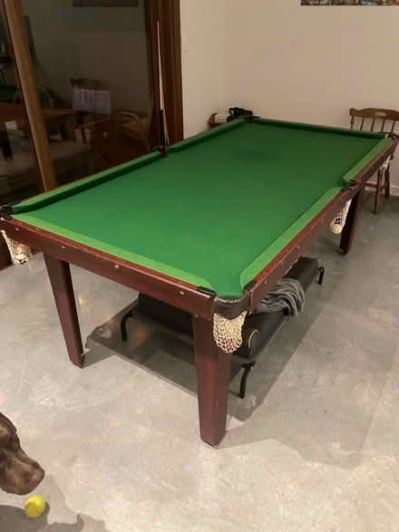 Photo of free Pool table (Botany 2019) #4