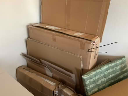 Photo of free LARGE cardboard boxes (Letchworth , Lordship area SG6) #1