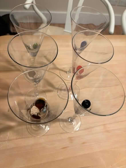 Photo of free Wine glasses - 6 (Brockley) #2