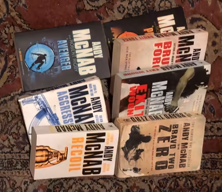 Photo of free Andy McNab books (Chatham ME4) #1