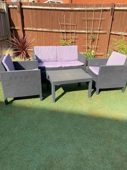 Photo of free Plastic Garden Patio Set (Walton Cardiff GL20) #1