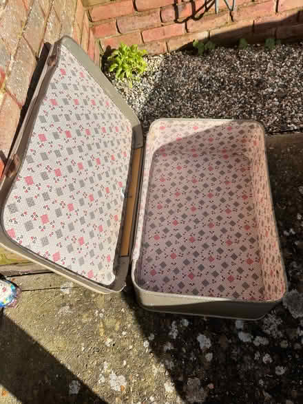 Photo of free Suitcase (c1950s) (Houndean Bottom BN7) #4