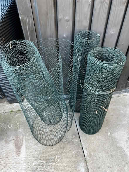 Photo of free PVC coated wire mesh/chicken wire (Didsbury M20) #1