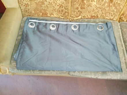 Photo of free Grey Eyelet Curtains (Sands HP12) #2