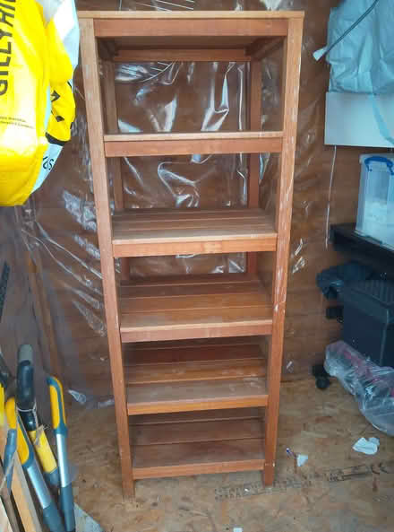 Photo of free Solid wood shelving unit (N5 Highbury) #1