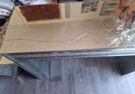 Photo of free crushed diamond console table (M12 Manchester) #3