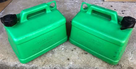Photo of free Jerry cans / emergency fuel cans / lawnmower fuel cans (Addingham LS29) #1