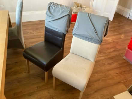 Photo of free Large dining room table + 6 chairs (Shap CA10) #3