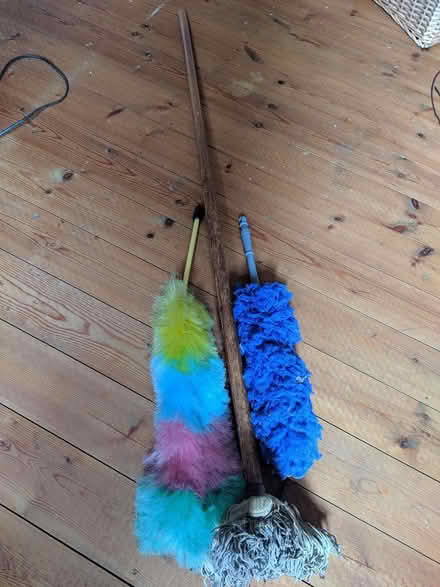 Photo of free Dusters and mop (Collington TN39) #1