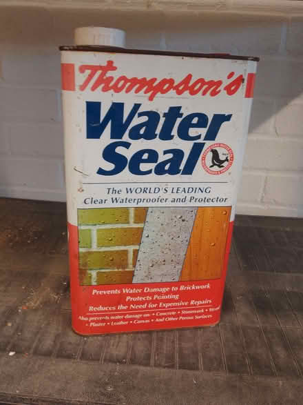 Photo of free thompsons water seal (Rainham ME8) #1