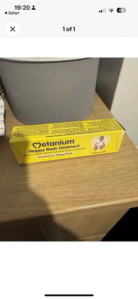 Photo of Yellow ointment for nappy rash (S44) #1
