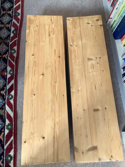 Photo of free Fourteen wooden shelves (Osney OX2) #2