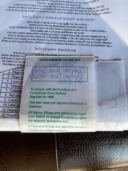 Photo of free Two seat sofa/ love seat (Bramley LS13) #2