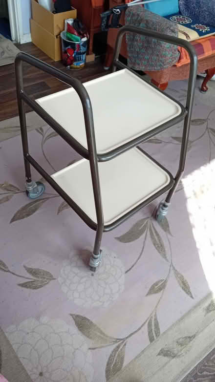 Photo of free Wheeled shelved walker/ tv table (E9) #1