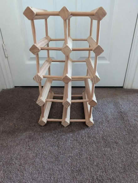 Photo of free Wooden wine rack (Eastcote HA5) #1