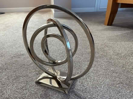 Photo of free Silver Metal Ornament (Sutton in Ashfield NG17) #3