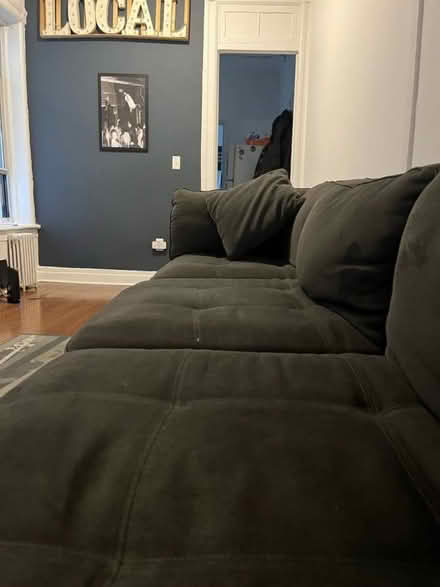 Photo of free Dark Gray Sectional Sofa (East village) #3