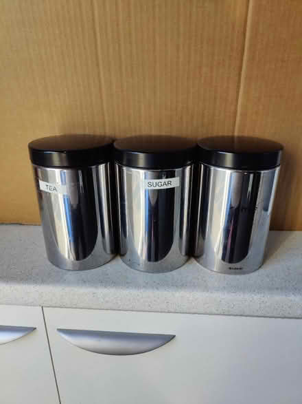 Photo of free Tea, Sugar and coffee jars (birstall LE4) #1