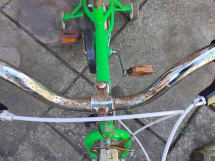 Photo of free child's bicycle with stabilisers (Bexhill old town, TN40) #2