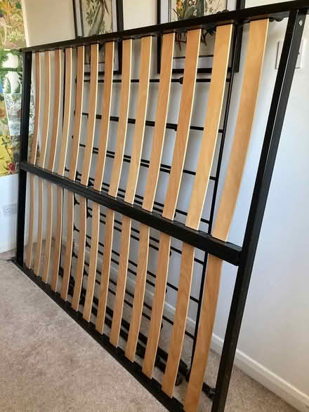 Photo of free Black metal king size bed frame (West Bridgford NG2) #2
