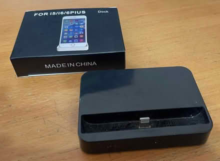 Photo of free 2 x docks for iPhone 5, 6 or 6Plus. (Buxton Central SK17) #2