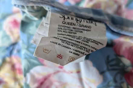 Photo of free Queen size comforter (Westboro Village) #3