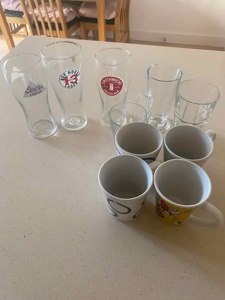 Photo of free Glasses and mugs (Kimmage) #1