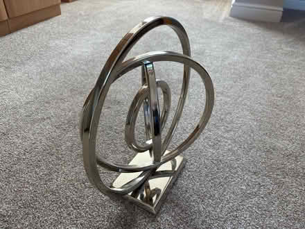 Photo of free Silver Metal Ornament (Sutton in Ashfield NG17) #1