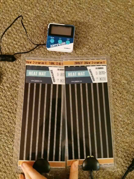 Photo of free Zamnesia heat mats and temperature (Eastbourne) #1