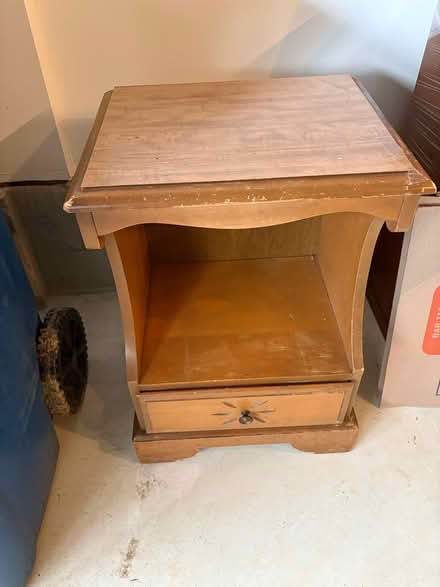 Photo of free Wood side table (Doylestown PA) #1