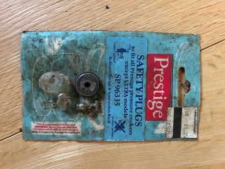 Photo of free Pressure cooker Prestige spare safety plug (Garsington OX44) #1