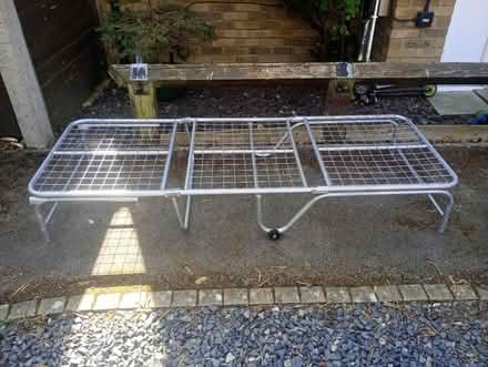 Photo of free single fold up sofa bed frame (OX4 Greater leys) #1