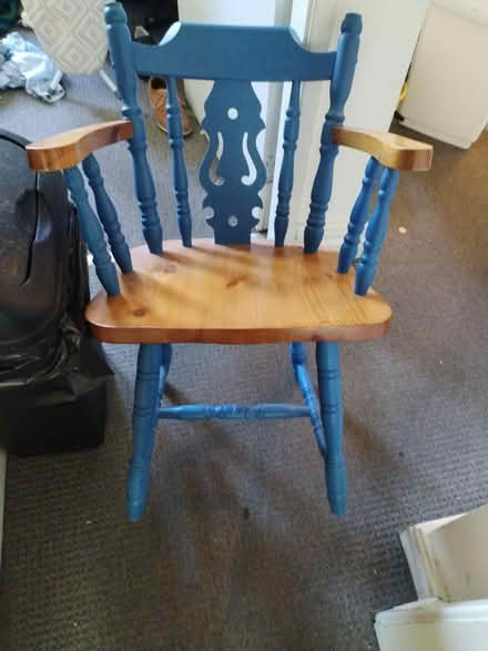 Photo of free Wooden chair (SK4 Heaton chapel) #2
