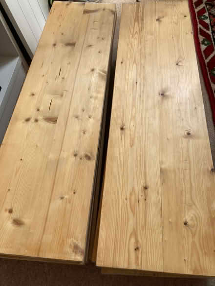 Photo of free Fourteen wooden shelves (Osney OX2) #1
