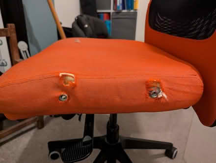 Photo of free IKEA high-backed desk chair (Northfields W13) #2