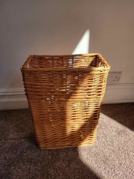 Photo of free Narrow wicker laundry basket (West End LA4) #1